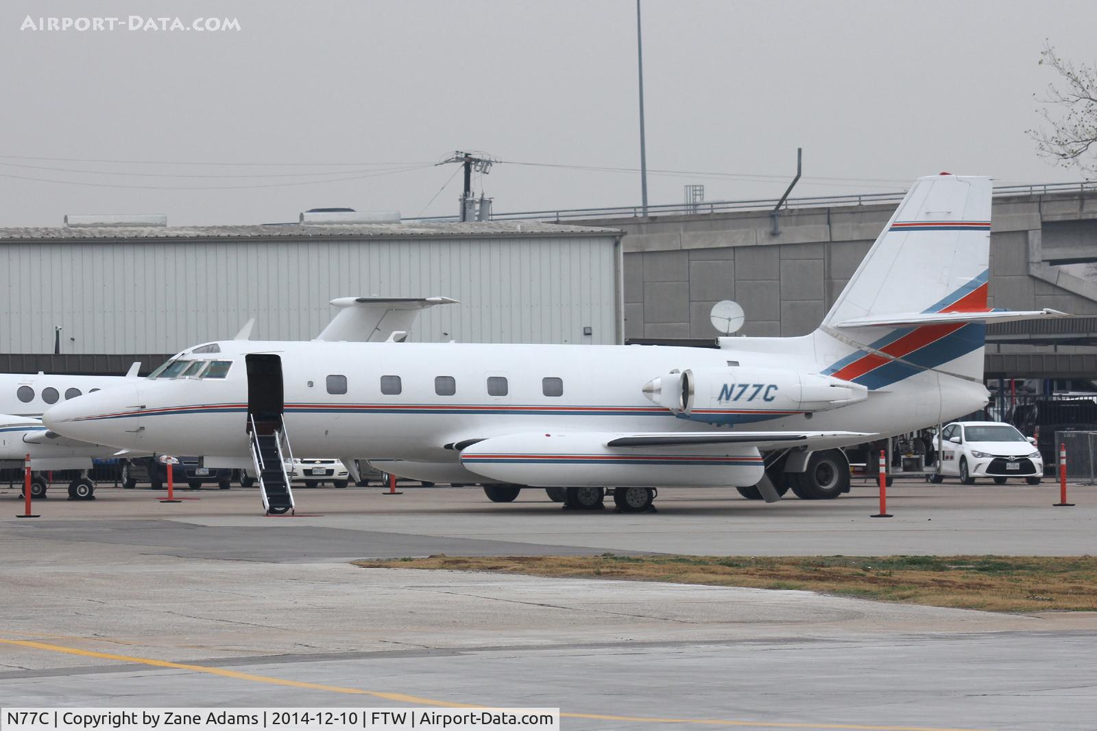 N77C, 1979 Lockheed L-1329-25 Jetstar II C/N 5232, At Meacham Field - Fort Worth, TX