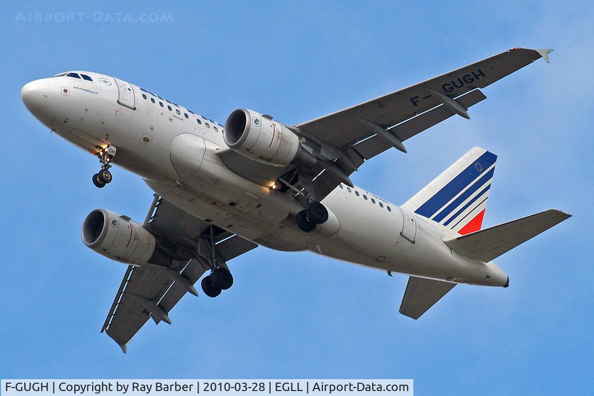 F-GUGH, 2004 Airbus A318-111 C/N 2344, Airbus A318-111 [2344] (Air France) Home~G 28/03/2010. On approach 27R.