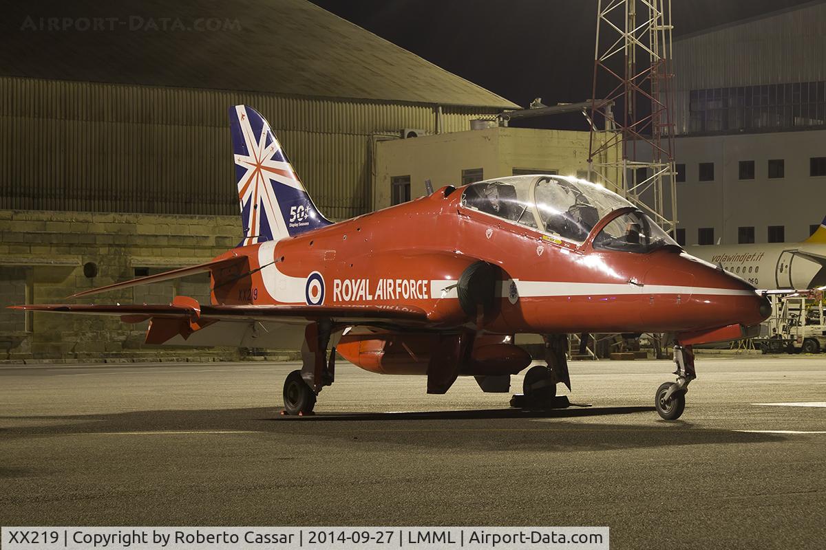 XX219, 1978 Hawker Siddeley Hawk T.1A C/N 055/312055, Park 2