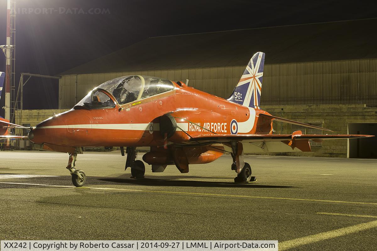 XX242, 1978 Hawker Siddeley Hawk T.1 C/N 078/312078, Park 2