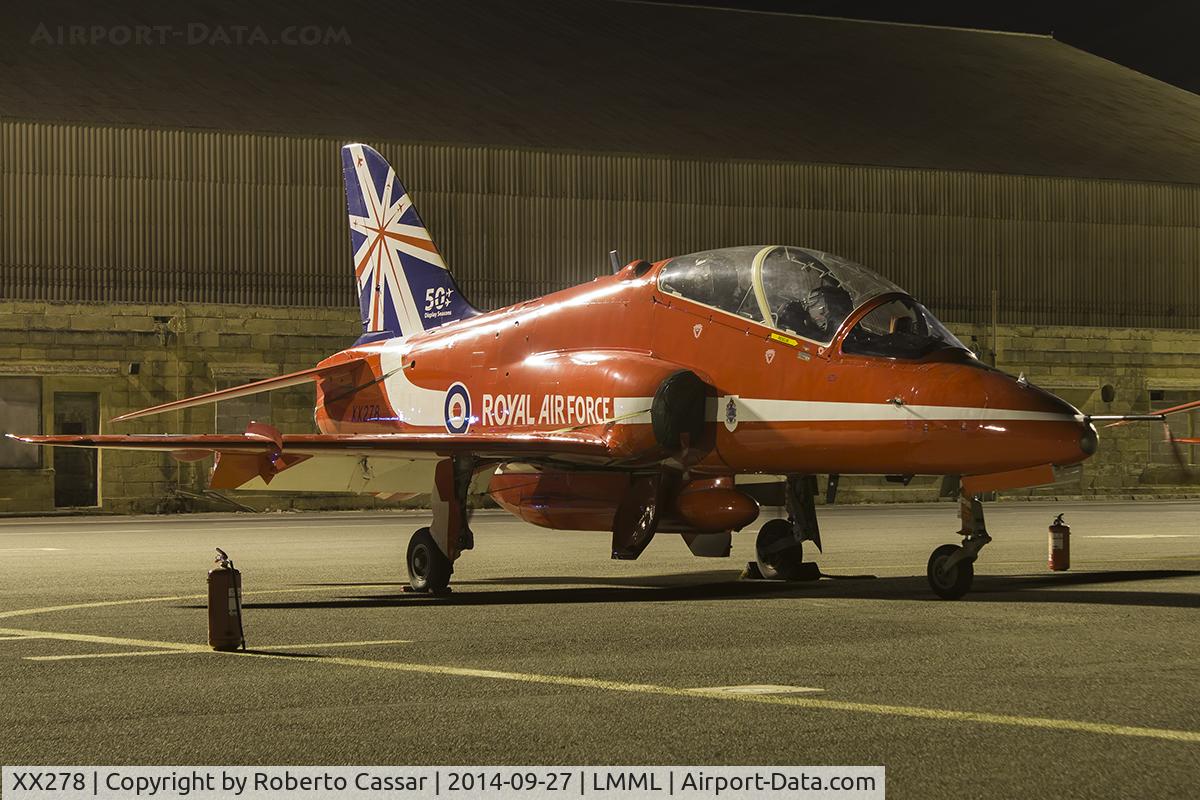 XX278, 1978 Hawker Siddeley Hawk T.1A C/N 103/312103, Park 2