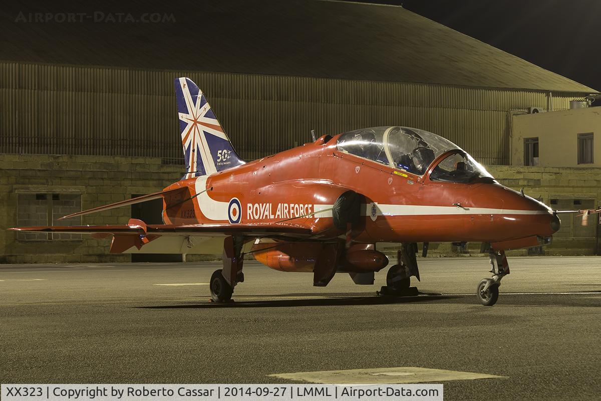 XX323, 1980 Hawker Siddeley Hawk T.1 C/N 167/312148, Park 2