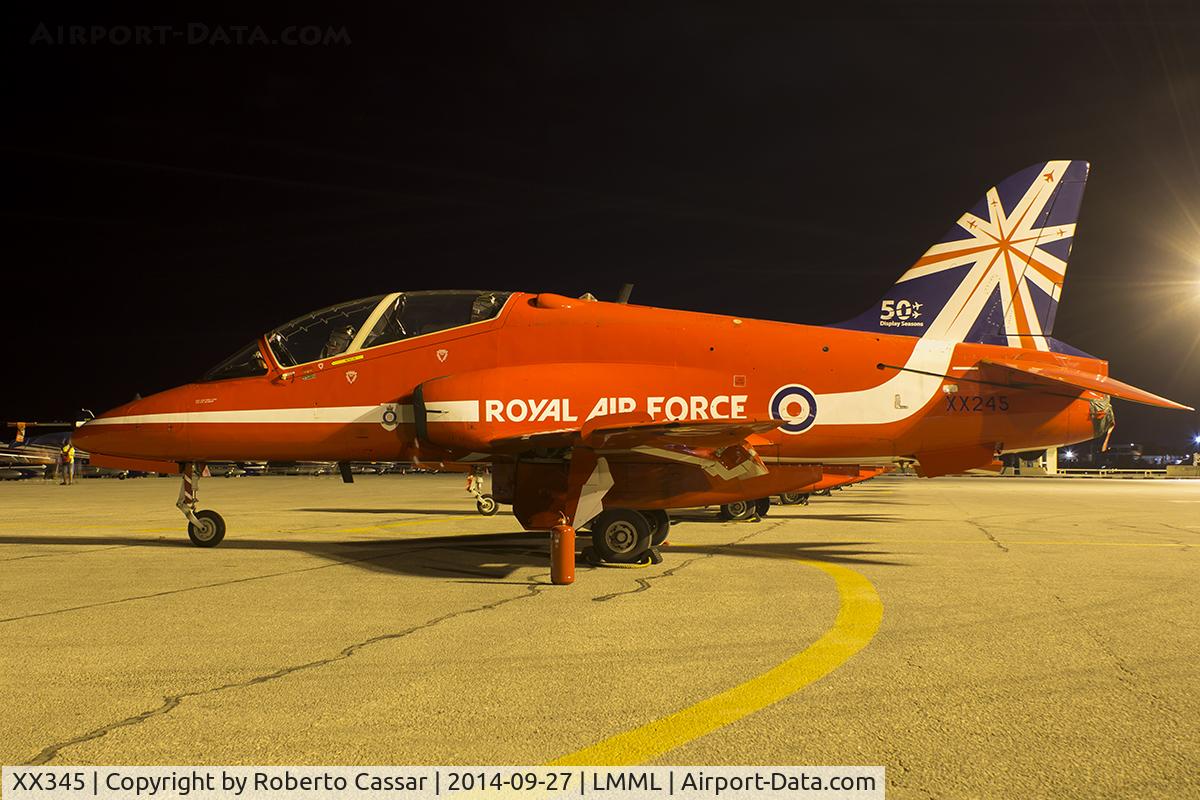 XX345, 1981 Hawker Siddeley Hawk T.1A C/N 194/312169, Park 2
