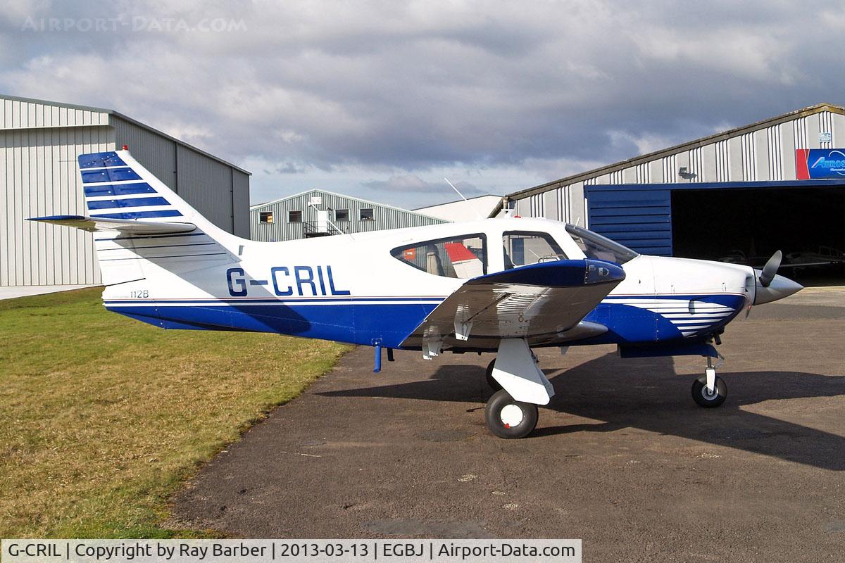 G-CRIL, 1976 Rockwell Commander 112B C/N 521, Rockwell Commander 112B [521] Staverton~G 13/03/2013