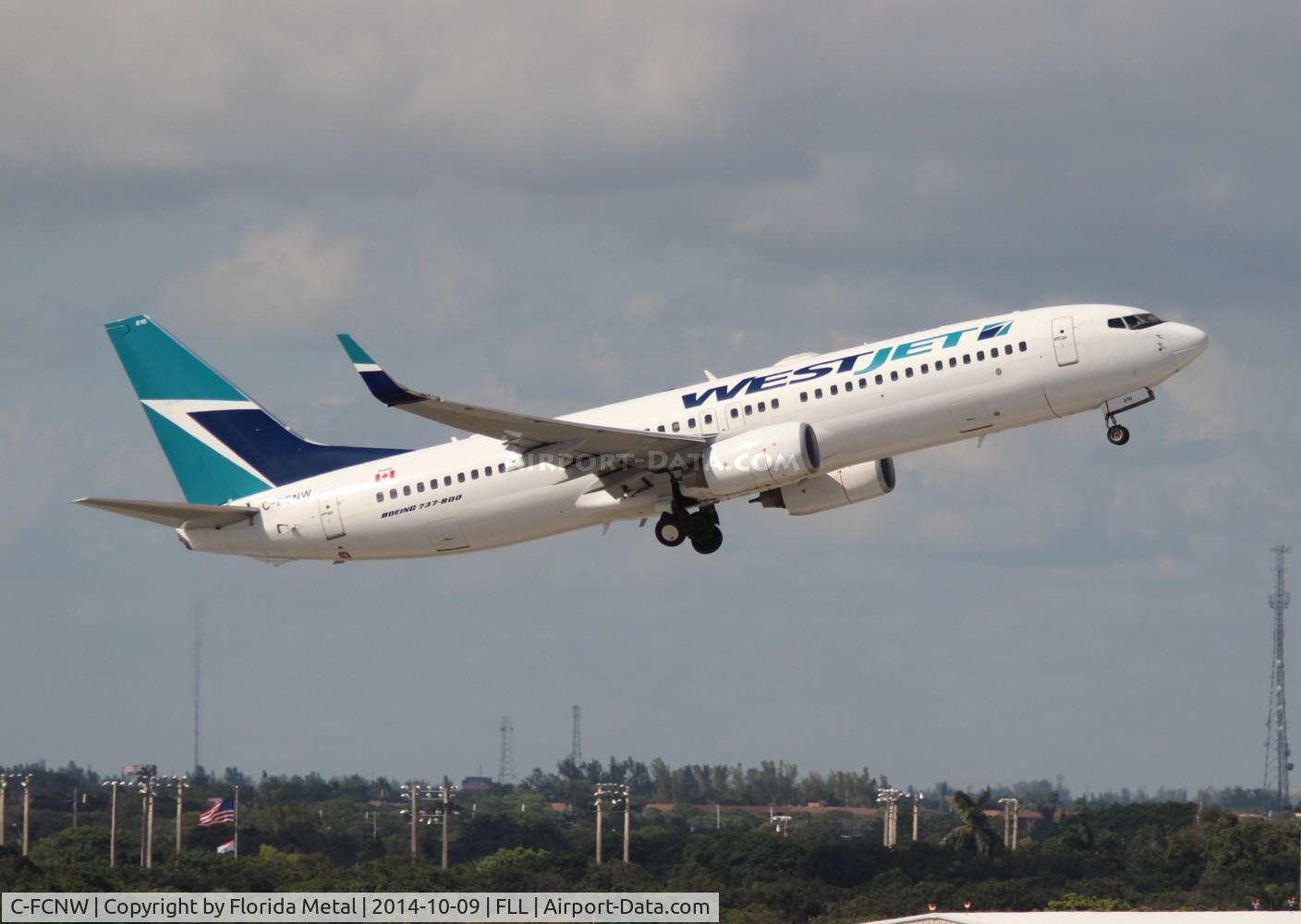 C-FCNW, 2011 Boeing 737-8CT C/N 39092, West Jet 737-800