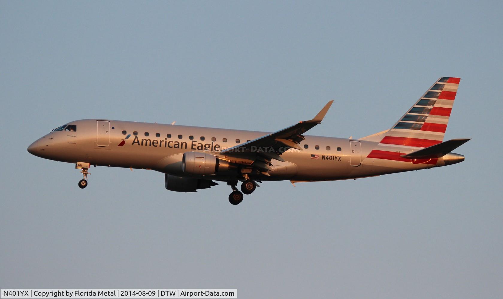 N401YX, 2013 Embraer 175LR (ERJ-170-200LR) C/N 17000363, American Eagle E175