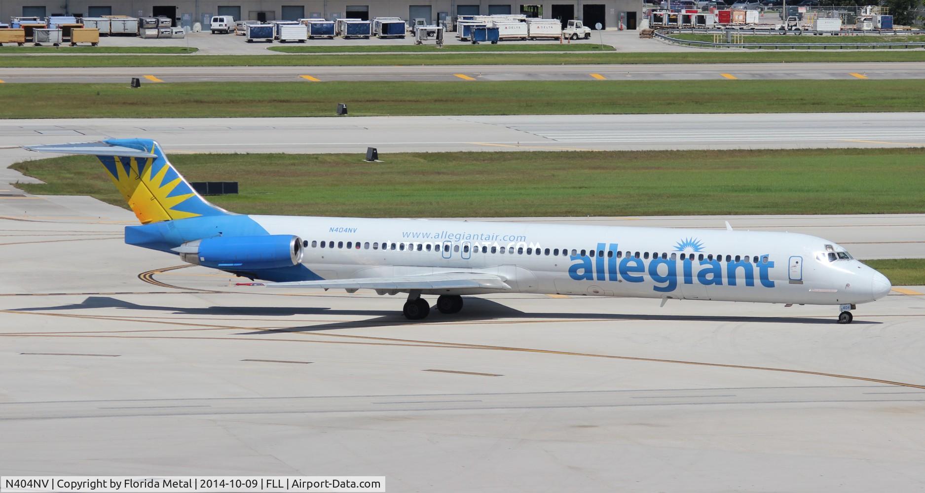 N404NV, 1989 McDonnell Douglas MD-88 C/N 49765, Allegiant MD-88