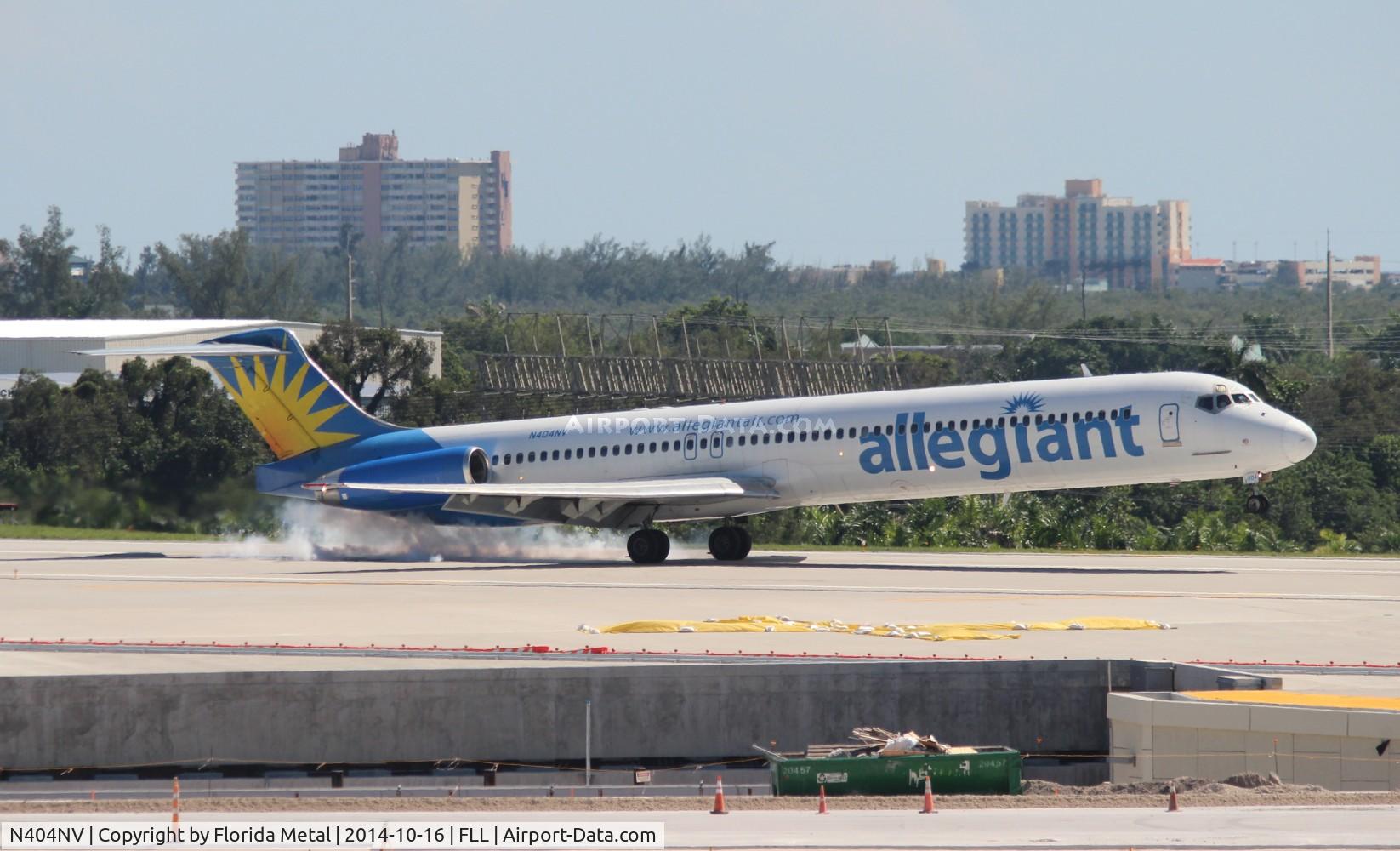 N404NV, 1989 McDonnell Douglas MD-88 C/N 49765, Allegiant MD-88