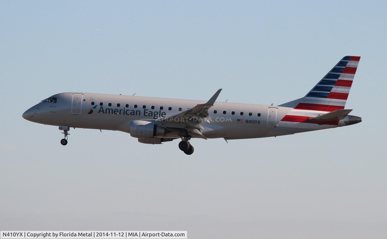 N410YX, 2013 Embraer 175LR (ERJ-170-200LR) C/N 17000373, American Eagle E175