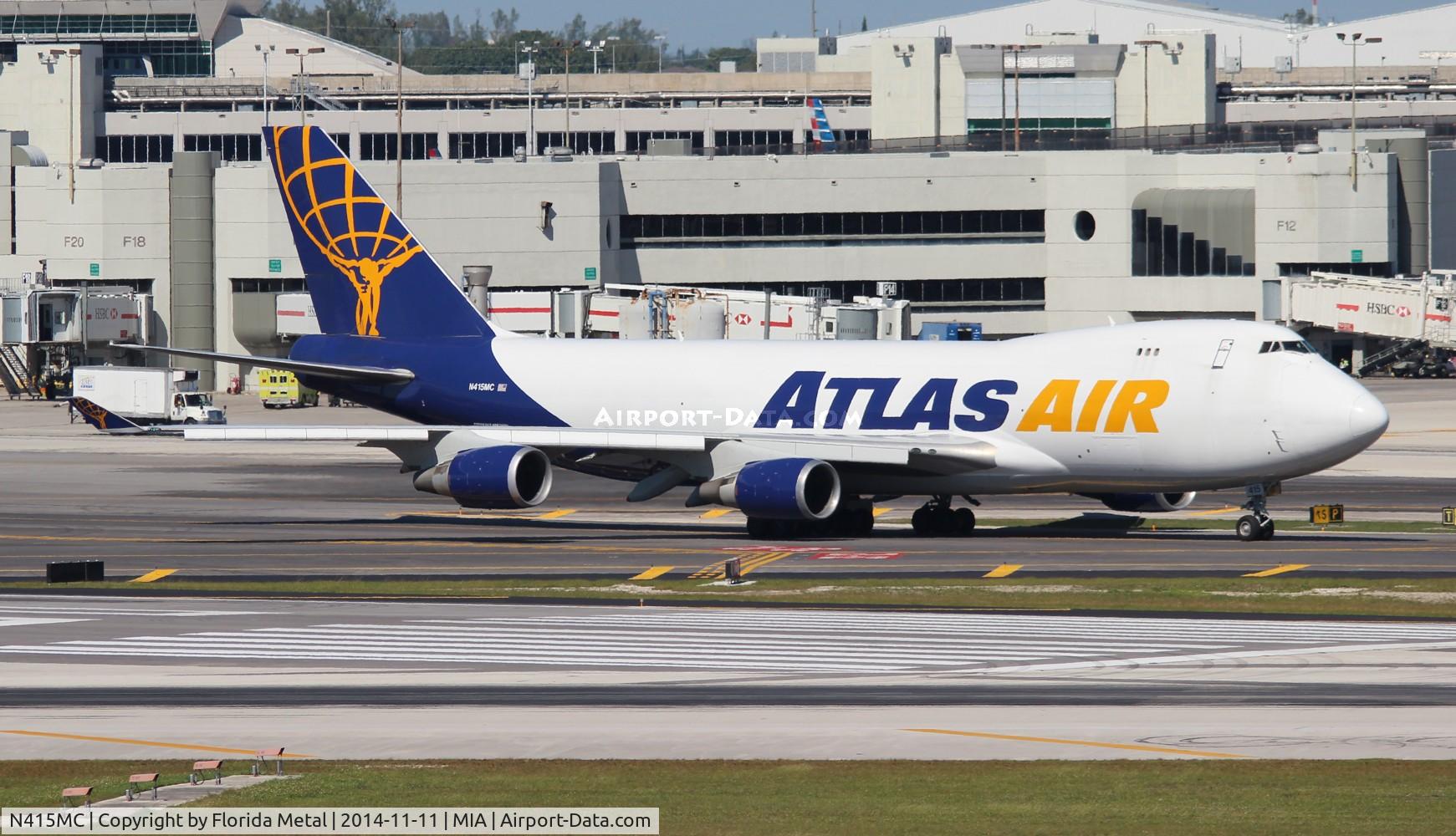 N415MC, 2002 Boeing 747-47UF C/N 32837, Atlas 747-400F