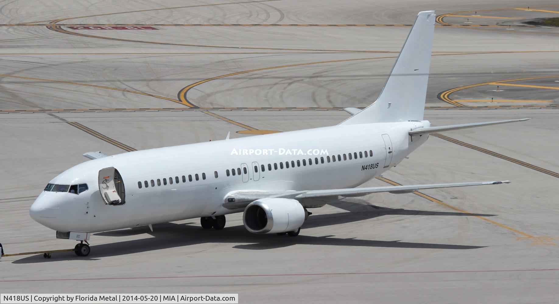N418US, 1989 Boeing 737-401 C/N 23985, Swift Air 737-400