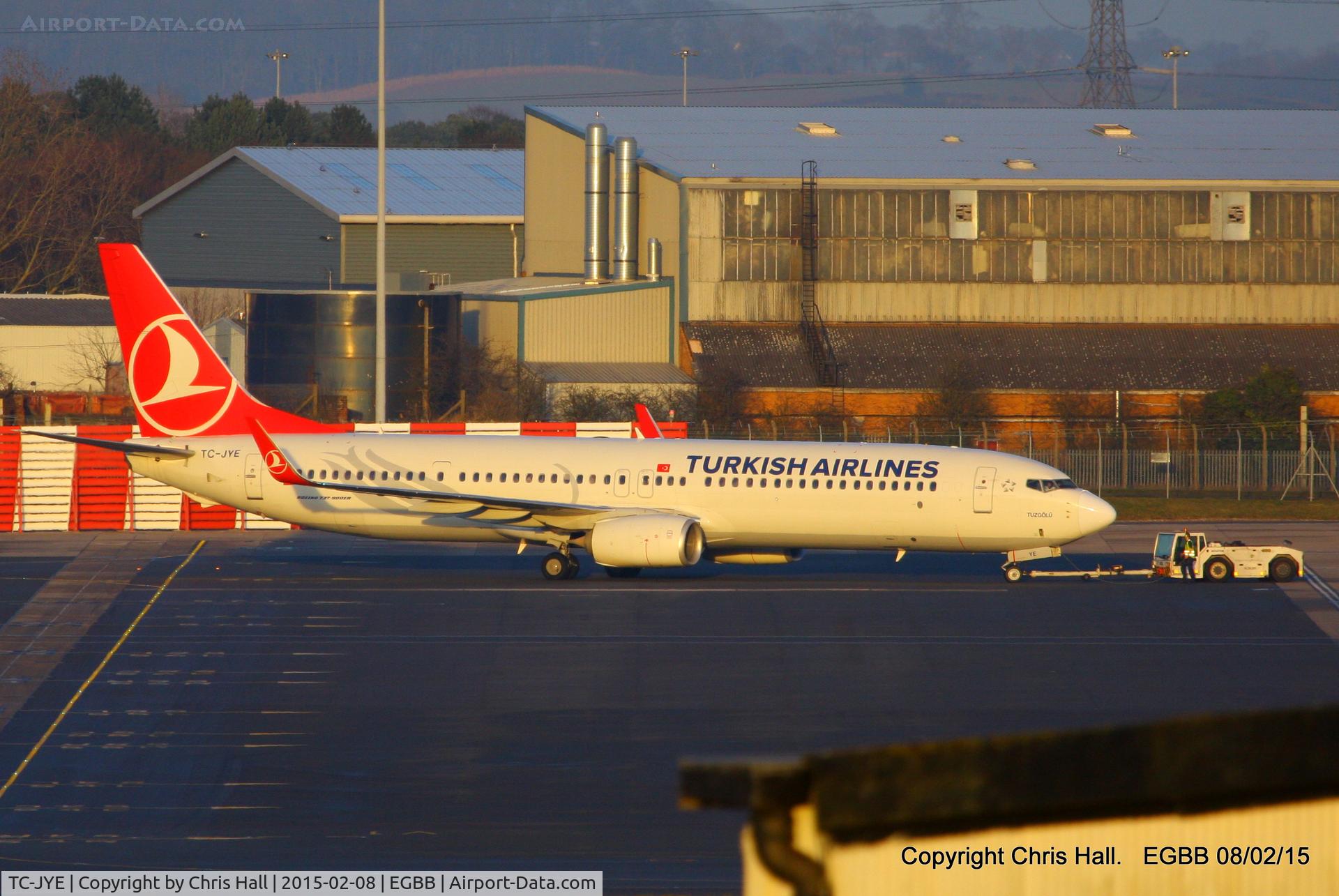 TC-JYE, 2012 Boeing 737-9F2/ER C/N 40979, Turkish Airlines