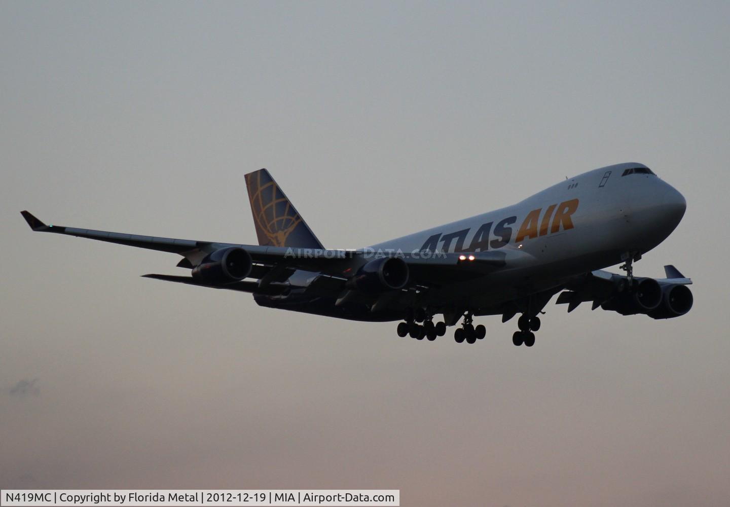 N419MC, 1996 Boeing 747-48EF C/N 28367, Atlas