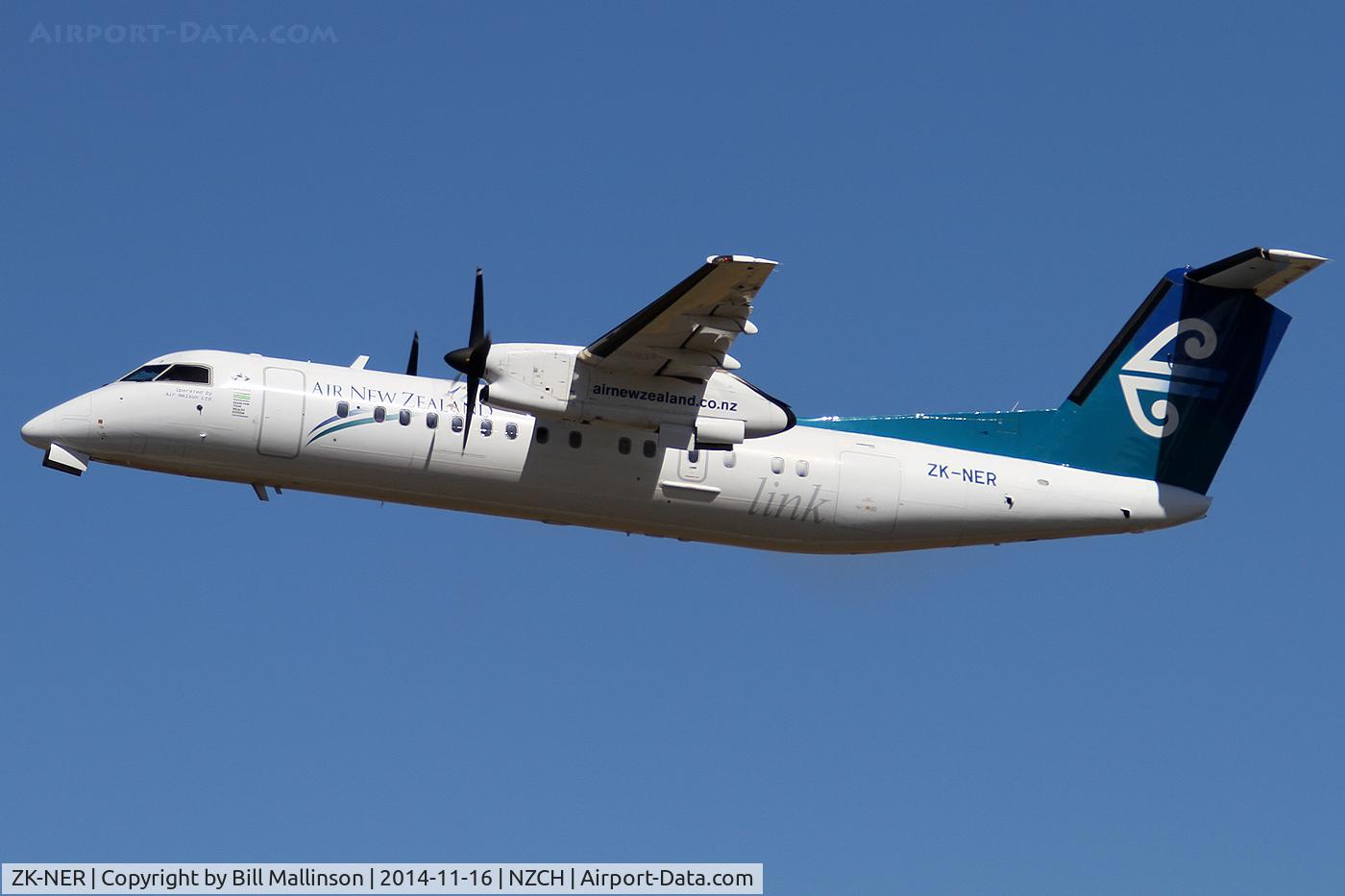ZK-NER, 1994 De Havilland Canada DHC-8-311 Dash 8 C/N 374, away from 02