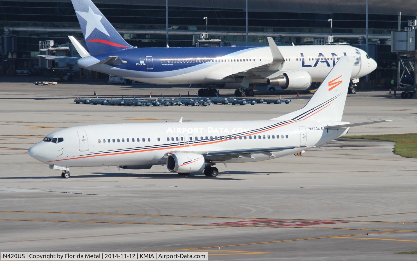 N420US, 1989 Boeing 737-401 C/N 23987, Swift Air