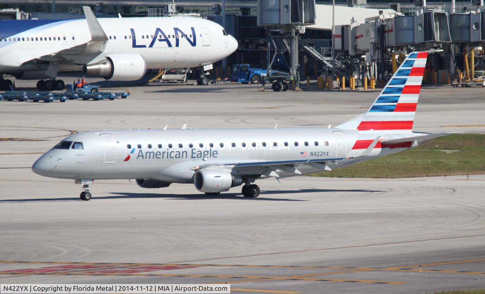 N422YX, 2014 Embraer 175LR (ERJ-170-200LR) C/N 17000387, Eagle E175
