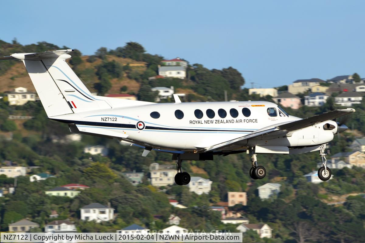 NZ7122, Beechcraft Beech 200 C/N BB-1944, At Wellington