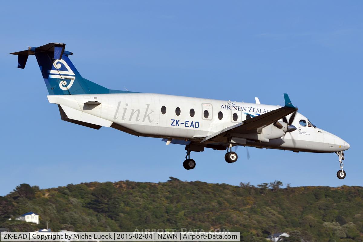 ZK-EAD, 2001 Beech 1900D C/N UE-427, At Wellington
