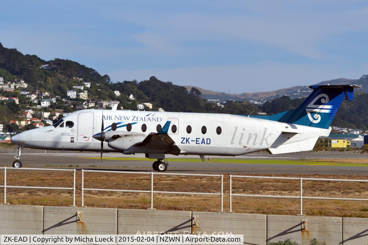 ZK-EAD, 2001 Beech 1900D C/N UE-427, At Wellington