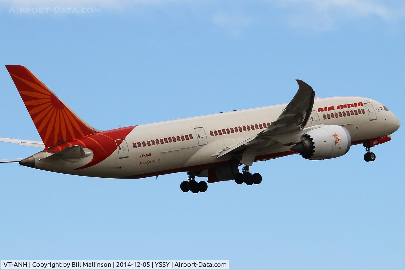 VT-ANH, 2012 Boeing 787-8 Dreamliner C/N 36276, away from 34L