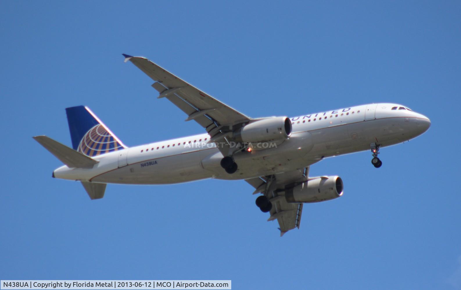 N438UA, 1997 Airbus A320-232 C/N 678, United A320