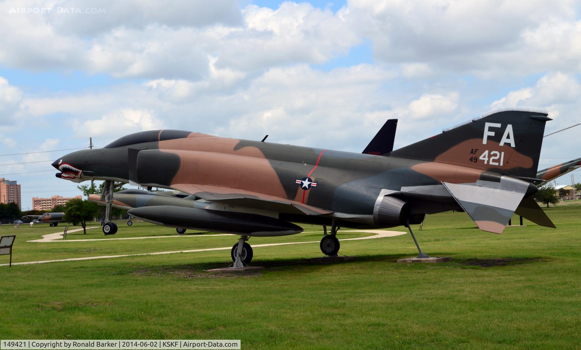 149421, McDonnell F-4B Phantom II C/N 138, Shown as 64-9421 LMTC