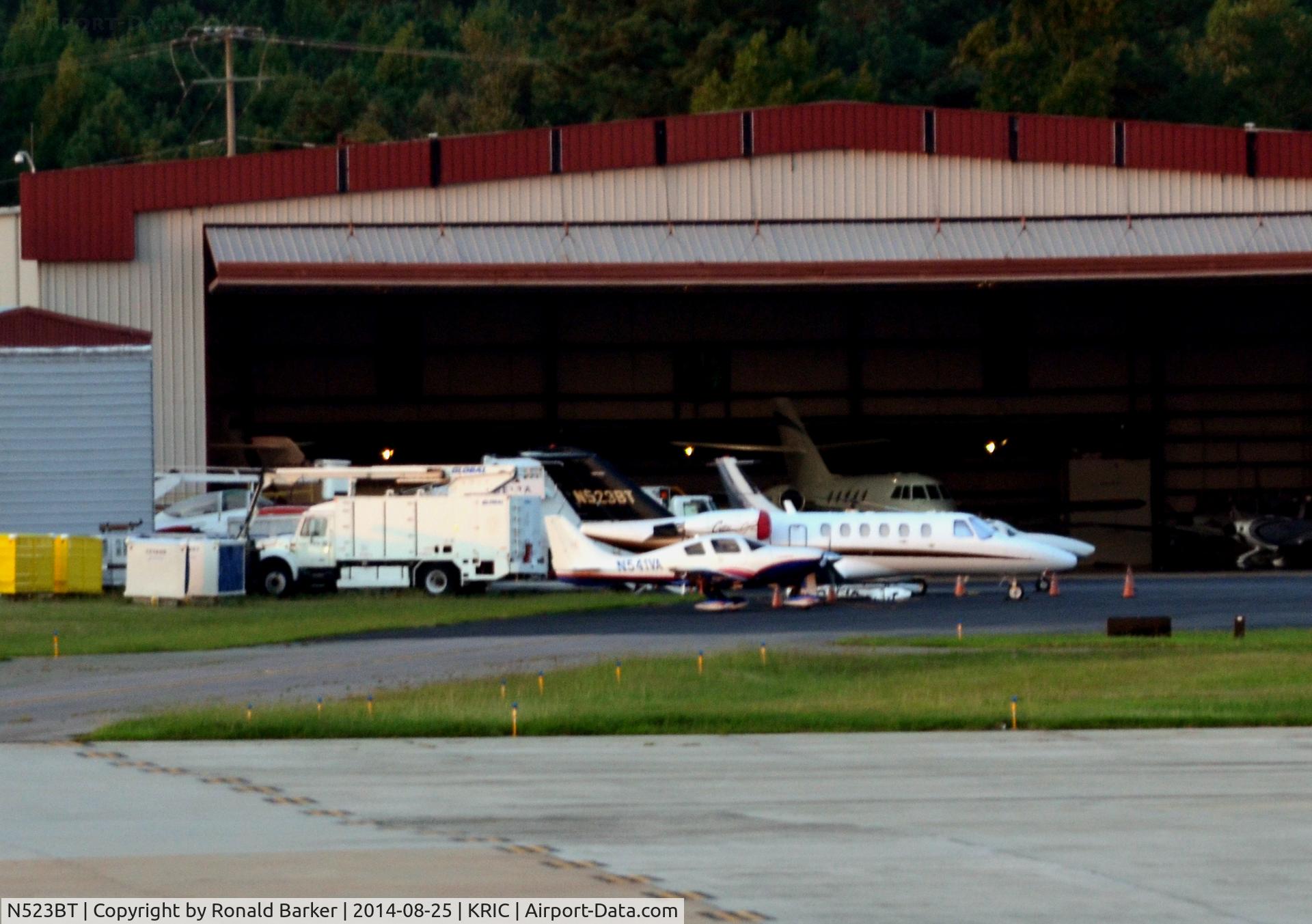 N523BT, 2002 Cessna 525A CitationJet CJ2 C/N 525A0124, Richmond