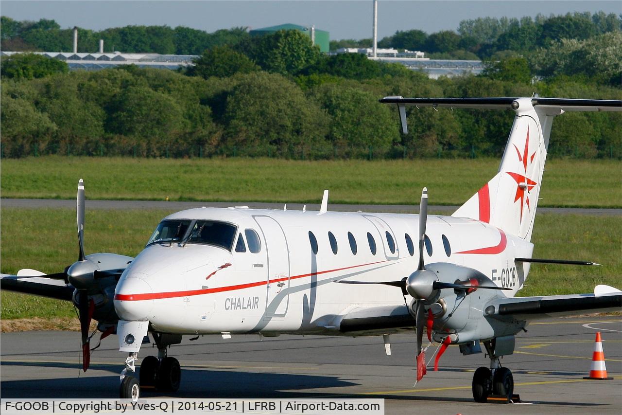 F-GOOB, 1991 Beech 1900C C/N UC-153, Beech 1900C, Parking area, Brest-Bretagne Airport (LFRB-BES)