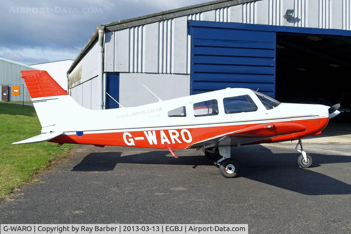 G-WARO, 1997 Piper PA-28-161 Cherokee Warrior III C/N 28-42015, Piper PA-28-161 Warrior III [2842015] (Aeros Co UK)Staverton~G 13/03/2013