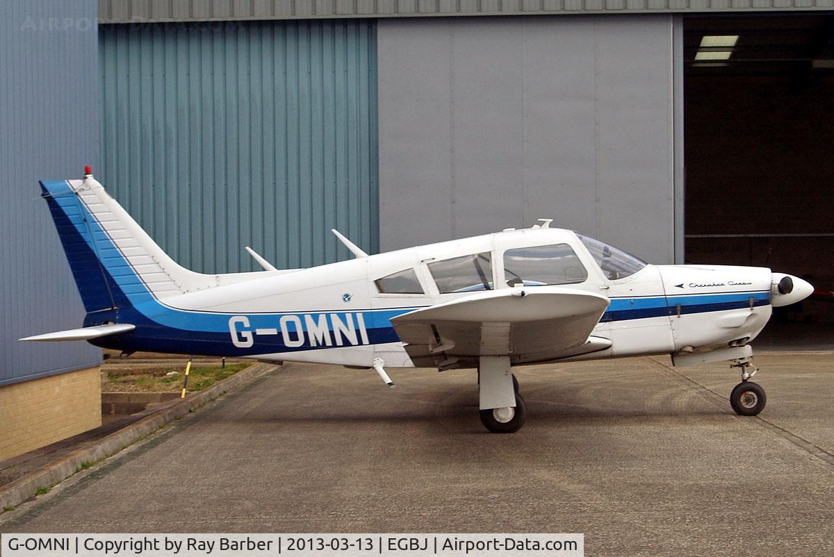 G-OMNI, 1973 Piper PA-28R-200-2 Cherokee Arrow II C/N 28R-7335130, Piper PA-28R-200 Cherokee Arrow II [28-7335130] Staverton~G 13/03/2013