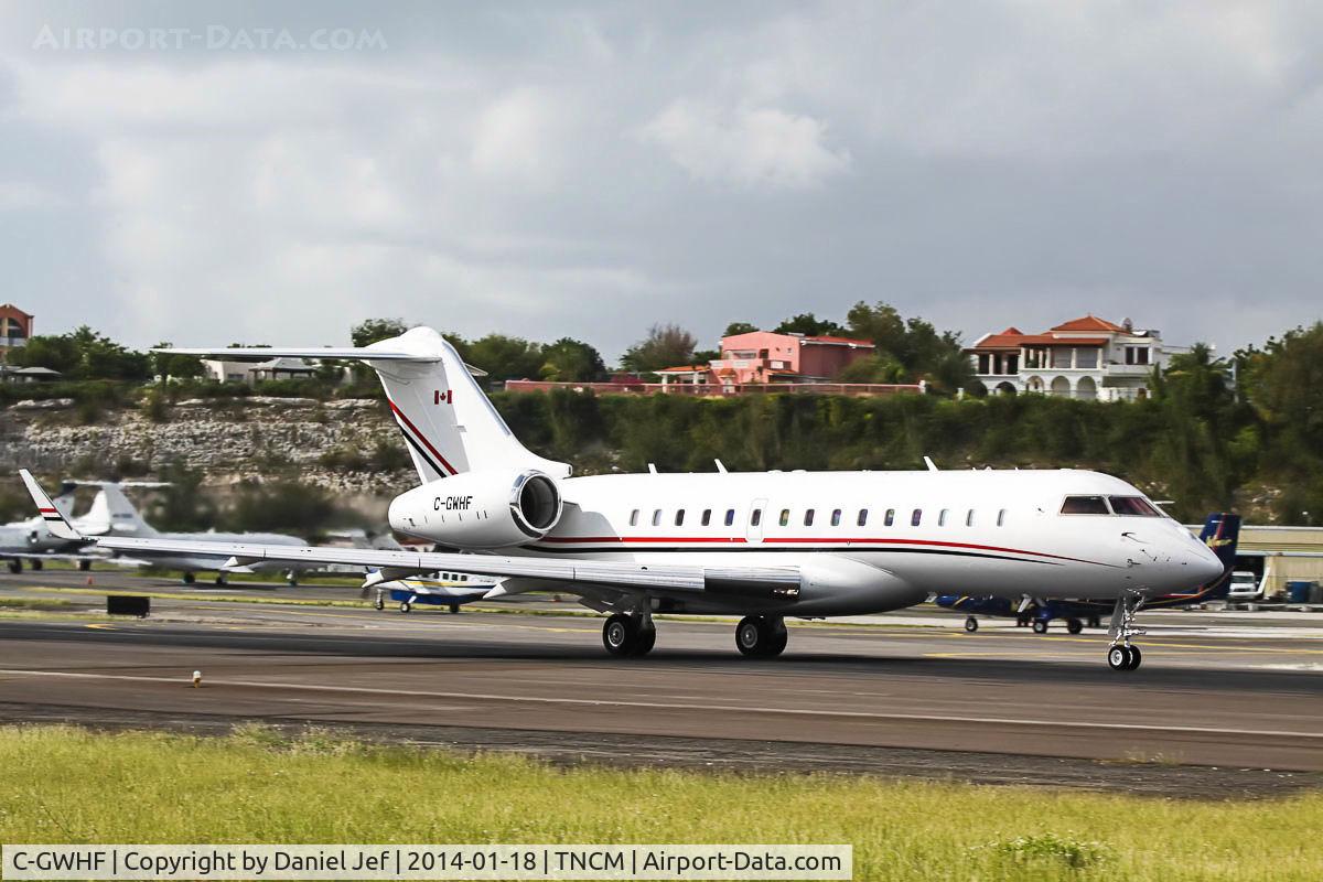C-GWHF, 2010 Bombardier BD-700-1A10 Global Express XRS C/N 9407, C-GWHF