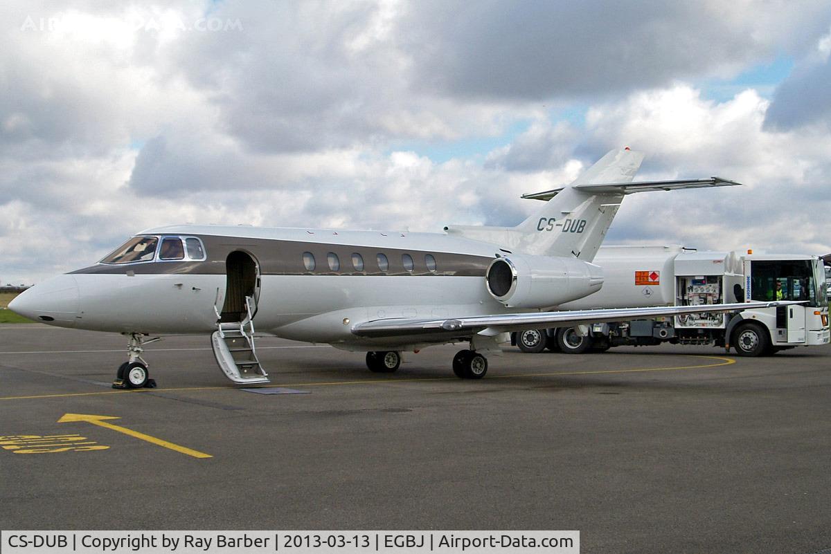 CS-DUB, 2008 Raytheon Hawker 750 C/N HB-0005, Hawker-Siddeley 125/750 [HB-5] Staverton~G 13/03/2013