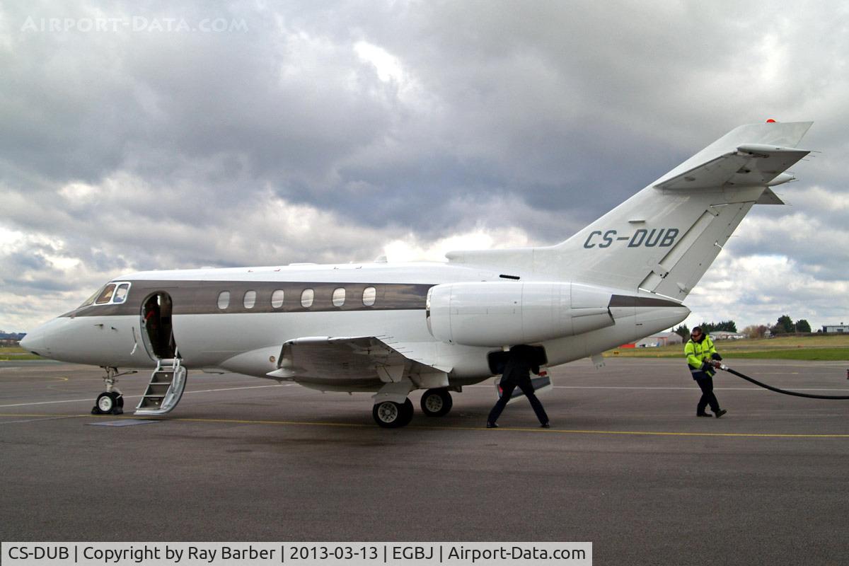CS-DUB, 2008 Raytheon Hawker 750 C/N HB-0005, Hawker-Siddeley 125/750 [HB-5] Staverton~G 13/03/2013