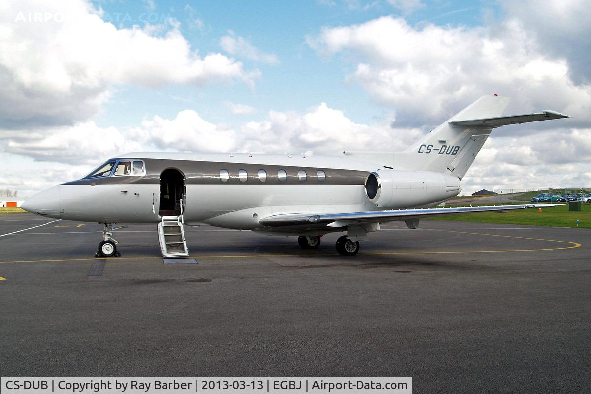 CS-DUB, 2008 Raytheon Hawker 750 C/N HB-0005, Hawker-Siddeley 125/750 [HB-5] Staverton~G 13/03/2013