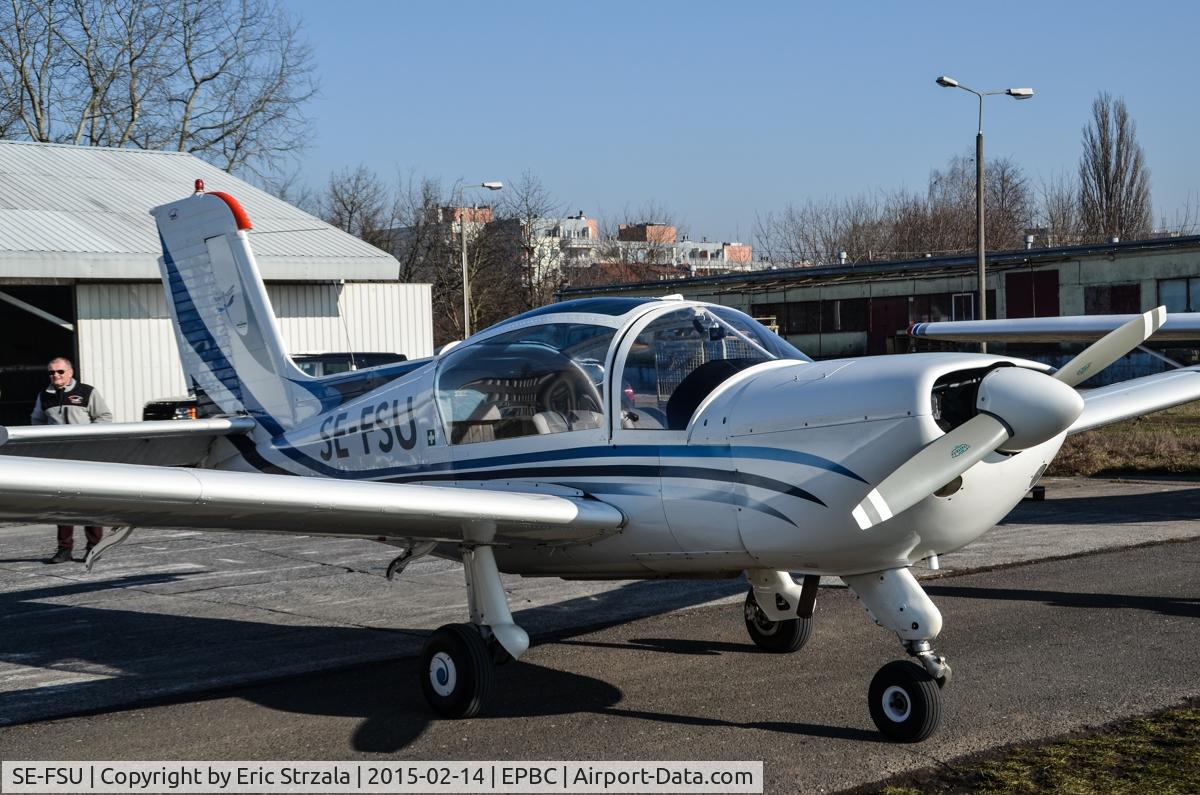 SE-FSU, Socata MS.894A Rallye Minerva 220 C/N 12076, Taken at the Warsaw Babice airfield. The aircraft is stationed there. Still has the Swedish reg.