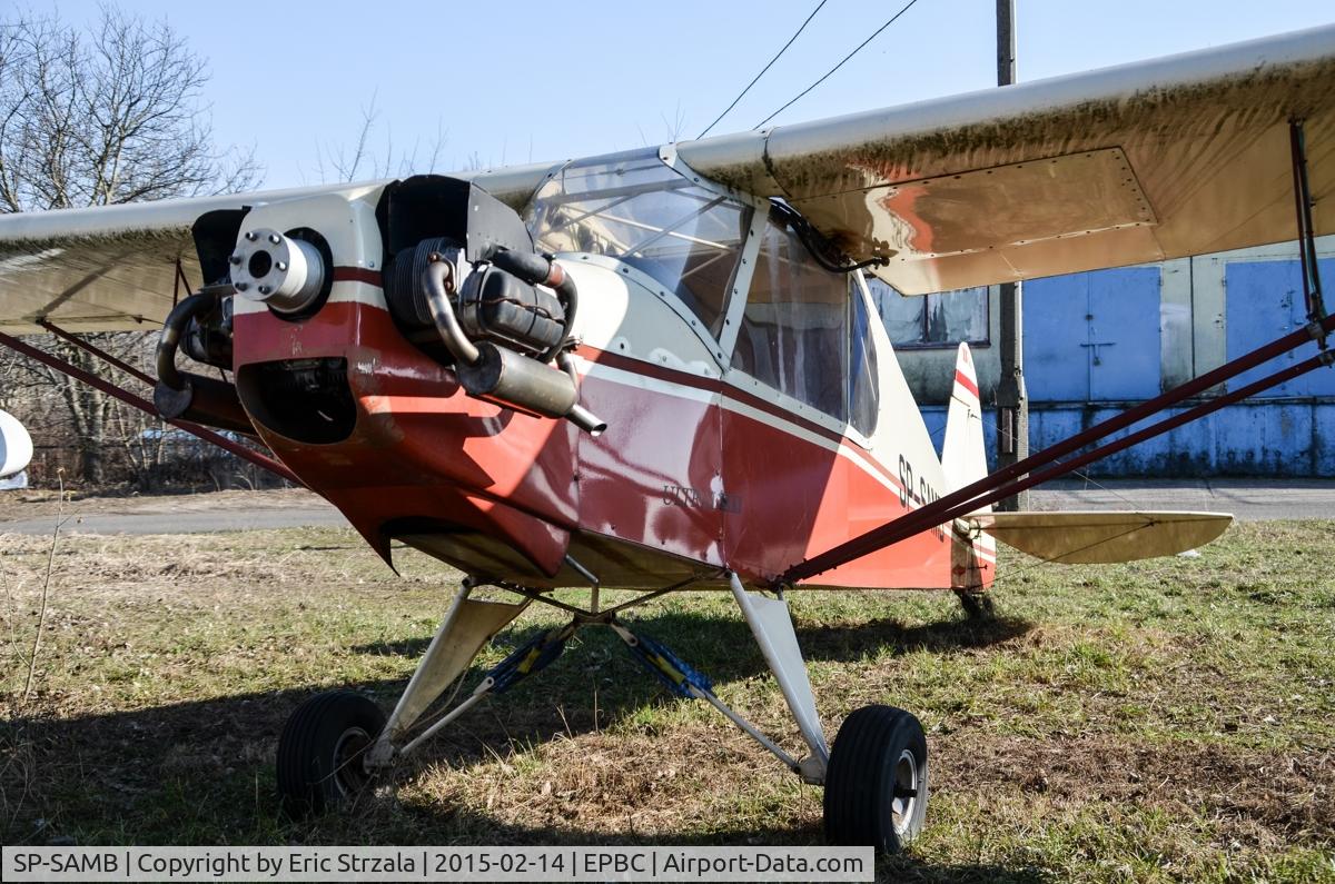 SP-SAMB, Preceptor Ultra Pup (N3-2) C/N YL-014, The aircraft is in a bad shape. Looks like it havent flown for a while.
