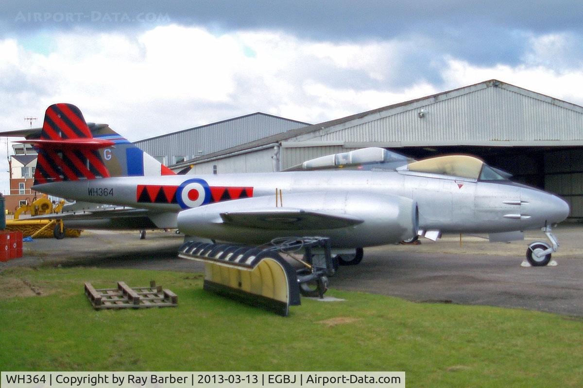 WH364, Gloster Meteor F.8 C/N Not found WH364, Gloster Meteor F.8 [WH364] (Royal Air Force) Staverton~G 13/03/2013