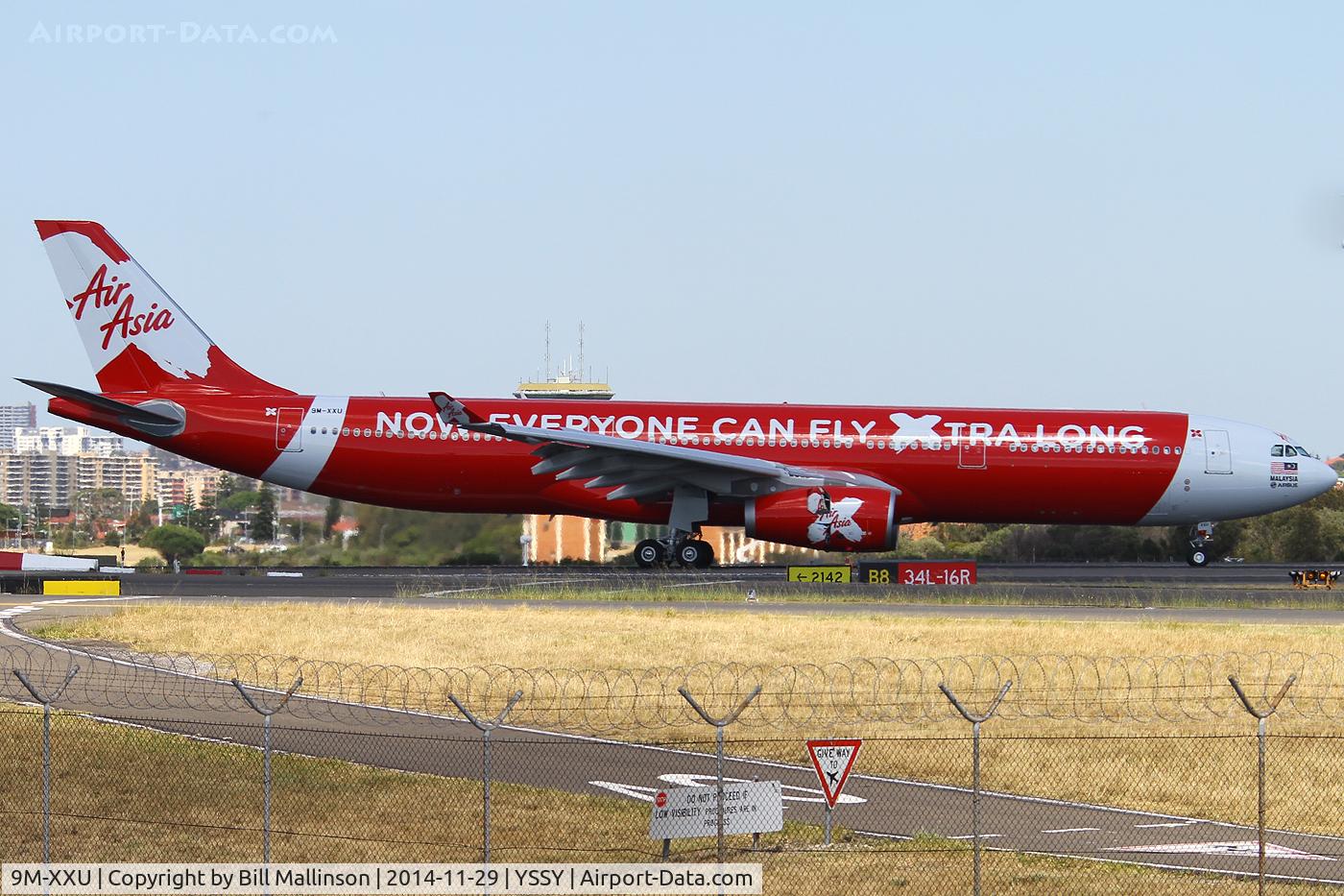 9M-XXU, 2014 Airbus A330-343 C/N 1581, in from KUL