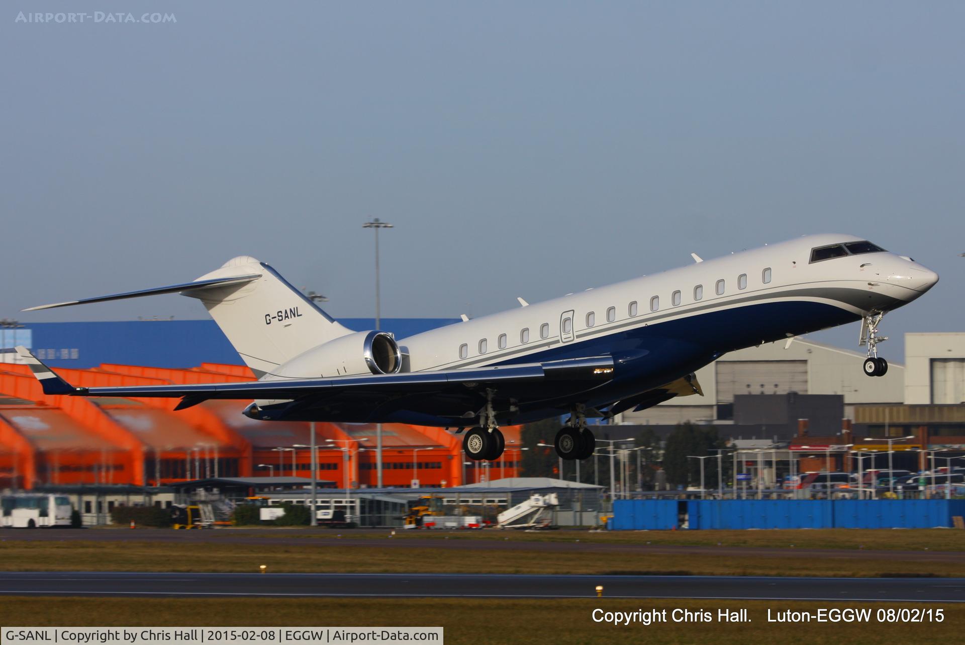 G-SANL, 2009 Bombardier BD-700-1A10 Global Express C/N 9333, Sanctuary Aviation