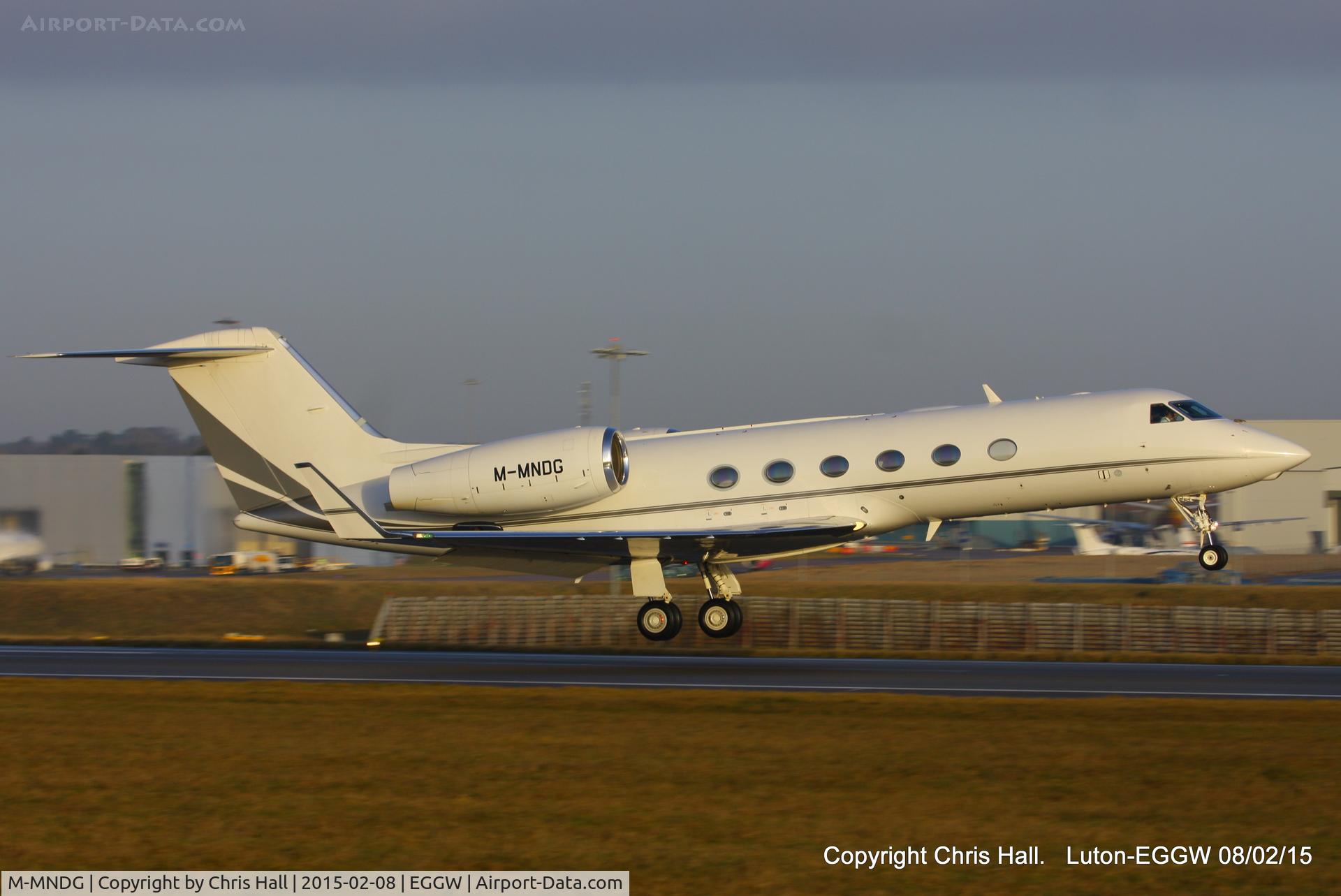 M-MNDG, 2012 Gulfstream Aerospace GIV-X (G450) C/N 4266, Oviation