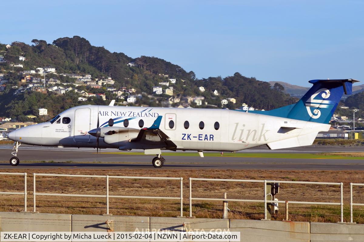 ZK-EAR, 1999 Beech 1900D C/N UE-388, At Wellington