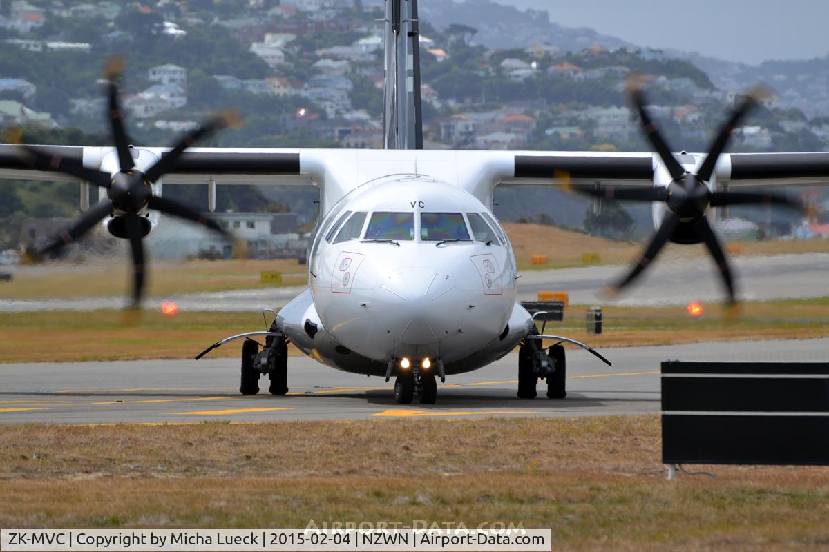 ZK-MVC, 2013 ATR 72-600 C/N 1084, At Wellington