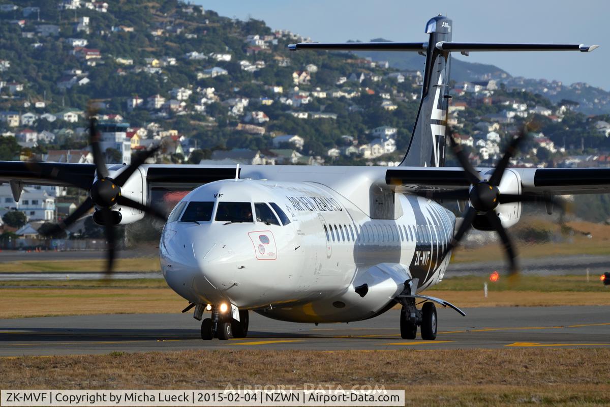 ZK-MVF, 2015 ATR 72-600 C/N 1228, At Wellington