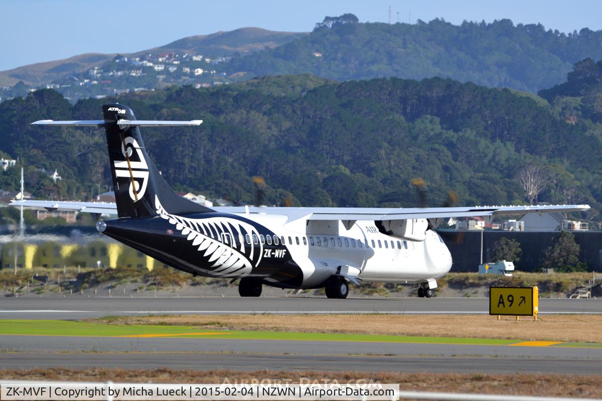ZK-MVF, 2015 ATR 72-600 C/N 1228, At Wellington