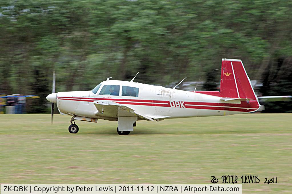 ZK-DBK, Mooney M20C Ranger C/N 2900, D F R McMillan, Kaikohe