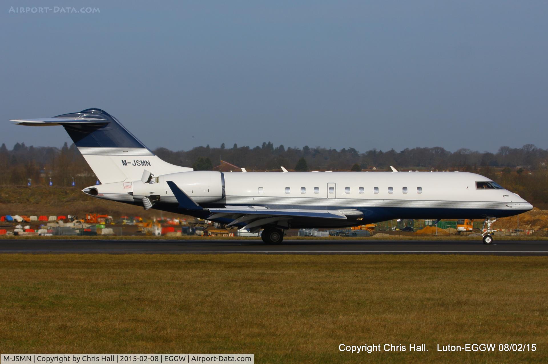 M-JSMN, 2006 Bombardier BD-700-1A11 Global 5000 C/N 9216, Jasmin Aviation