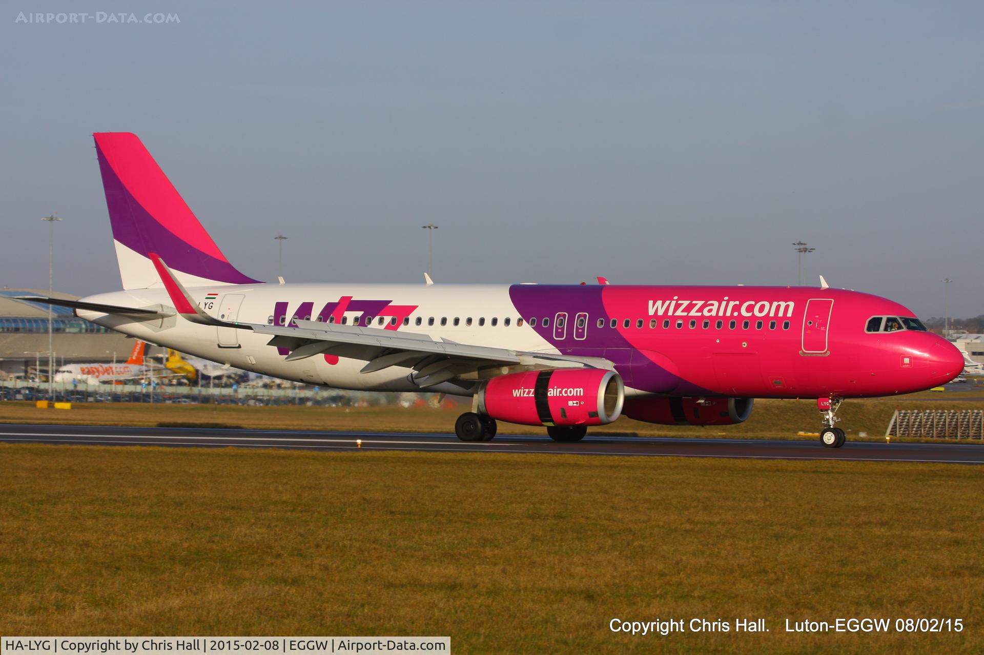 HA-LYG, 2013 Airbus A320-232 C/N 5539, Wizzair