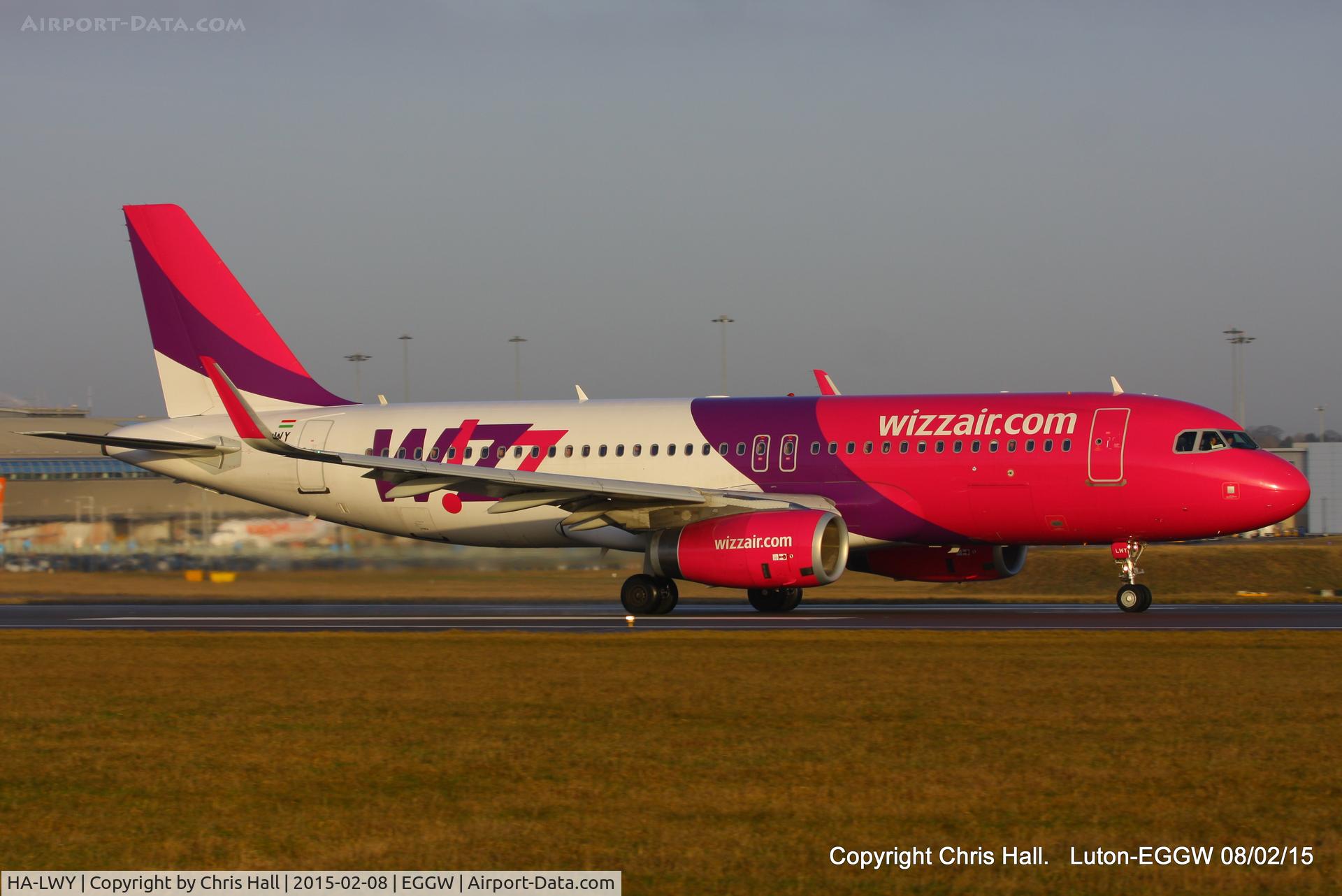 HA-LWY, 2014 Airbus A320-232 C/N 6058, Wizzair