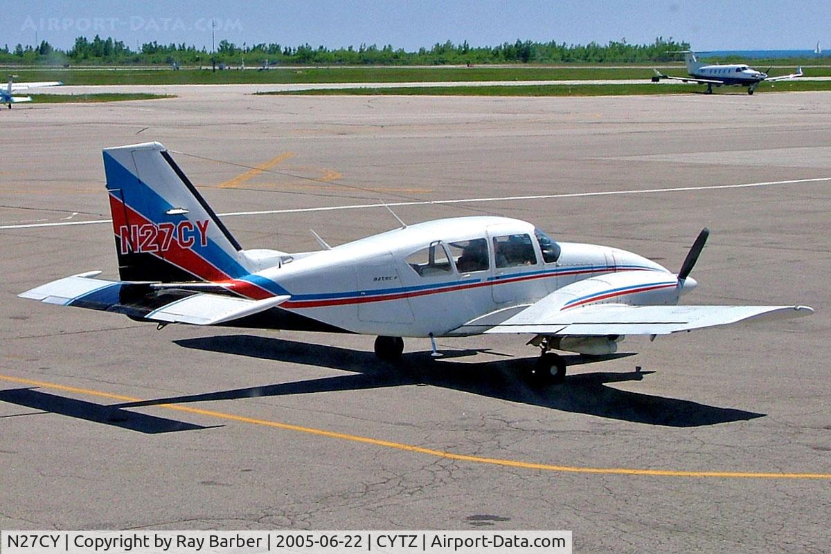 N27CY, 1976 Piper PA-23-250 Aztec F C/N 27-7654118, Piper PA-23-250 Aztec F [27-7654118] Toronto-City Centre Airport~C 22/06/2005