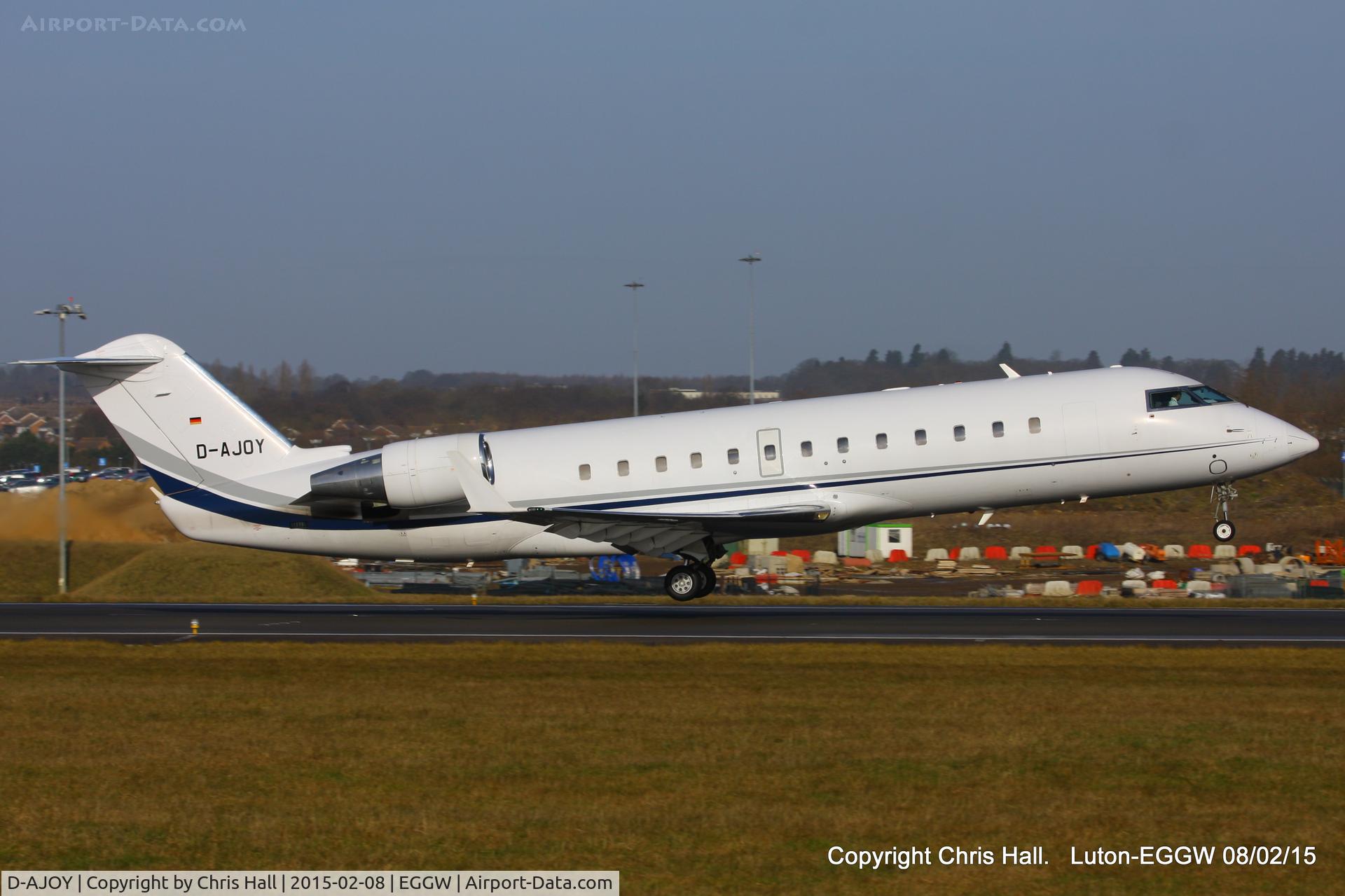 D-AJOY, 2007 Bombardier Challenger 850 (CL-600-2B19) C/N 8069, AirX